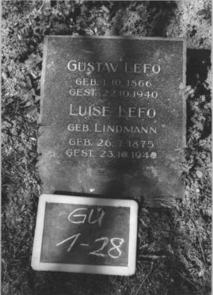 Grabstein GU/1/28