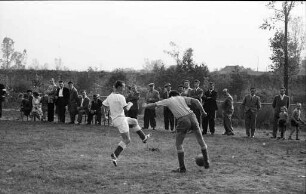 Fußballspiel Niederbühl - Bühlertal.