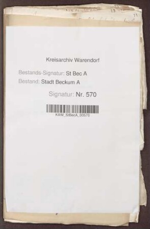 Quittungen des Dr. Groesvater, einst Hobbelt
