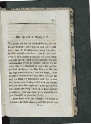Vierzehnter Abschnitt