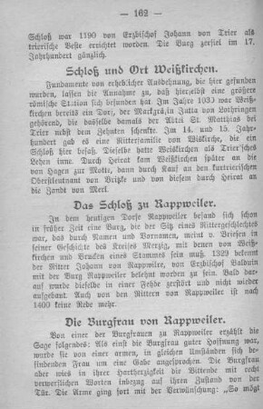 Schloß und Ort Weißkirchen.