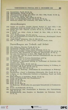 Aktzeichnungen (Nr. 1352-1361)