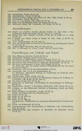 Aktzeichnungen (Nr. 1352-1361)