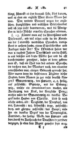 §. 13. [In den Alterthümern und Diplomatik.]