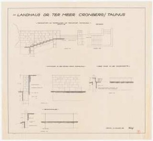 Landhaus Dr. Ter Meer, Kronberg im Taunus: Details
