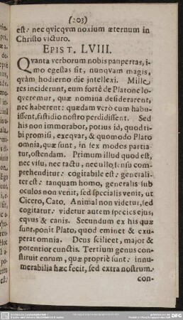 Epist. LVIII [LVII].