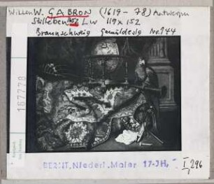 Willem W. Gabron: Stilleben. Antwerpen, Gemäldesammlung