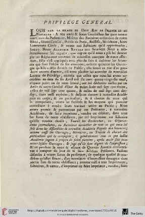 Privilège général