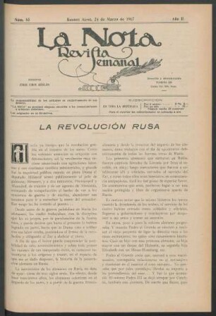 La revolución rusa