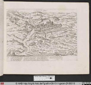 S. QVINTIN belagert [Belagerung von St. Quentin, 27.07.1557].