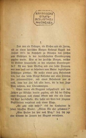 Der Schutzgeist von Oberammergau : Cultur- und Lebensbild