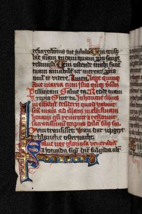 In nocte Resurrectionis, lat. und niederdt.
