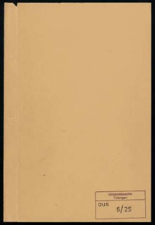 Visitationes : Bd. I Nr. 1-104