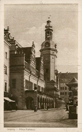 Leipzig: Altes Rathaus