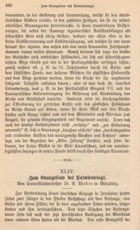 446-455 Zum Evangelium des Psalmsonntags