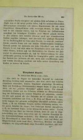 Vierzehntes Kapitel. Die schweizerischen Wirren (1830-1840)