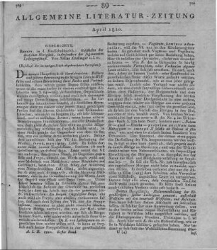 Kindlinger, N.: Geschichte der deutschen Hörigkeit, insbesondere der sogenannten Leibeigenschaft. Berlin: Realschulbuchhandlung 1819 (Beschluss der im vorigen Stück abgebrochenen Recension.)