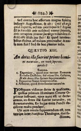 124-130, Quaest. XIII.