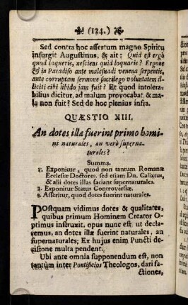 124-130, Quaest. XIII.