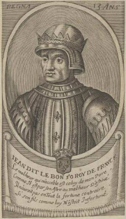 Bildnis des Jean le Bon, König von Frankreich