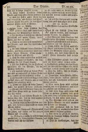50-62, 92. Psalm. - 112 Psalm.