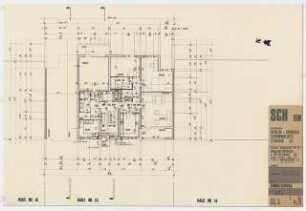 Wohnhaus Schönwalder Straße 45, Berlin-Spandau: Grundriss Erdgeschoss 1:50