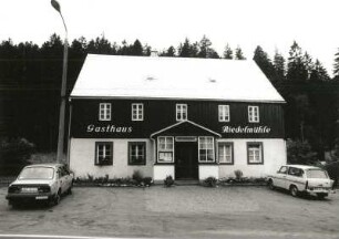 Kurort Bärenburg-Waldbärenburg, Hauptstraße 4. Gasthaus Riedelmühle