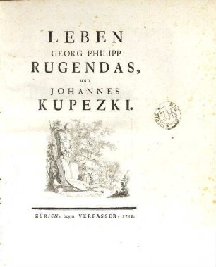 Leben Georg Philipp Rugendas, Und Johannes Kupezki