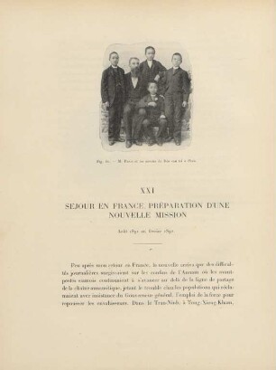 XXI. Sejour en France, préparation d'une nouvelle mission