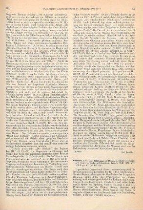 602-604 [Rezension] Gardiner, F. C., The pilgrimage of desire
