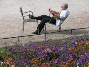 Im Jardin du Luxembourg, großer innerstädtischer Park im Quartier Latin