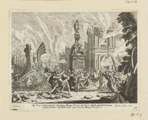Trojanischer Sack, Blatt 17 der Folge "Historische und mythologische Darstellungen"