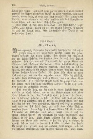 Elftes Kapitel. Mollwitz