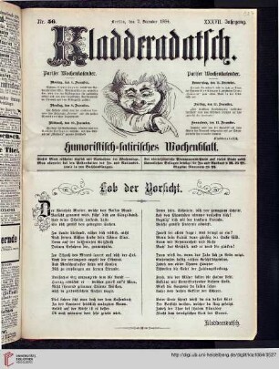 Hefte 56-60, Dezember 1884