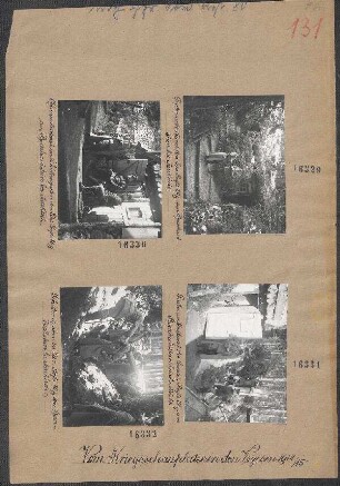 Off.-Unterstand im Schützengraben des 80/I bei Markirch