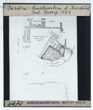 Berlin, Lustgarten : Plan (unidentifiziert)