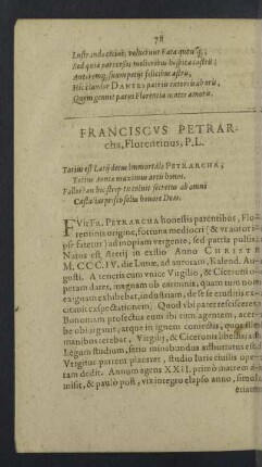 Franciscus Petrarcha