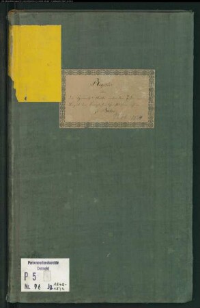 Zivilstandsregister der Juden mit den Orten Affeln, Balve und Garbeck (H 1848-1874) (Gemeinde: Balve, Kreis Arnsberg)