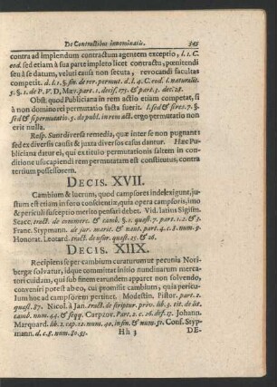 Decis. XIIX.