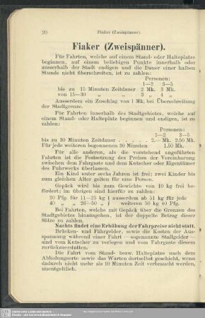 Fiaker (Zweispänner)