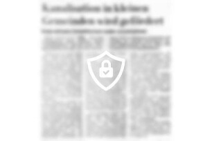 Kanalisation in kleinen Gemeinden wird gefördert