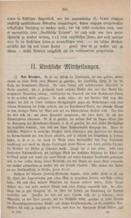 301-318 Kirchliche Mittheilungen
