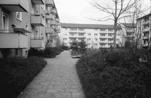 Freiburg; Haslach: Wohnblock; Mathias-Blank-Siedlung