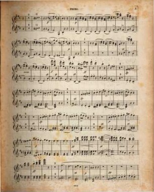 Oeuvres complets pour le pianoforte, 10,3. Presto à quatre mains: oeuv. 44