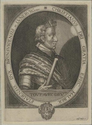 Bildnis des Herzogs Christian von Braunschweig-Wolfenbüttel, Bischof von Halberstadt