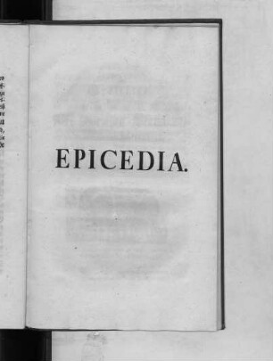 Epicedia