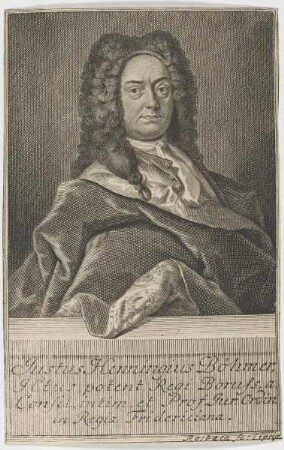 Bildnis des Justus Henningius Böhmer