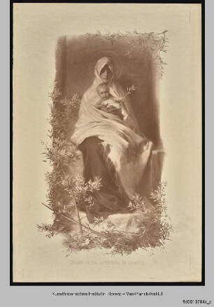 Madonna mit Kind und Ölzweigen - Quasi oliva speciosa in campis