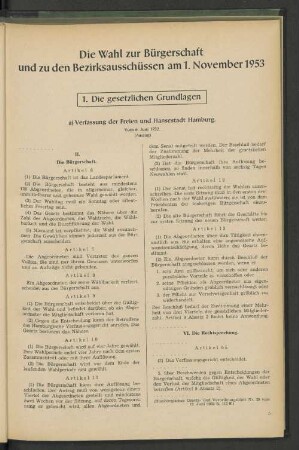 1. Die gesetzlichen Grundlagen