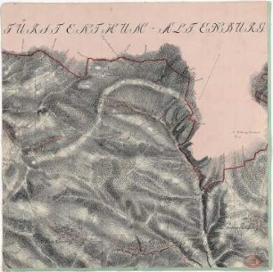 Blankenhain, Rußdorf, Niederalbersdorf, Chursdorf. Blatt 99 aus: Meilenblätter von Sachsen